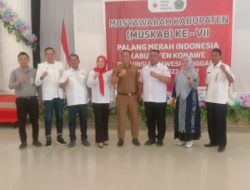 PMI Cabang Konawe Gelar Muskab Ke- VII.