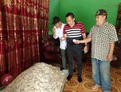 Yusran Akbar Tinjau Lokasi Rencana Perbaikan JUT di Totombe Jaya, Kecamatan Sampara.