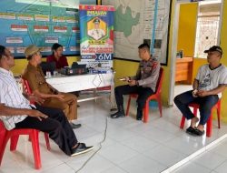 Jumat Curhat, Polsek Lambuya Imbau Pemdes Rangkul Masyarakat Pasca Pilkades Tanggondipo.