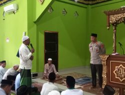 Polres Konawe Gelar Jum’at Curhat Di Desa Morosi, Warga Keluhkan Curanmor Dan Peredaran Narkoba.
