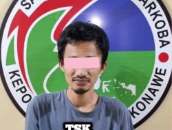 Miliki 67 gram Shabu, Warga Tuoy Diamankan Satnarkoba Polres Konawe