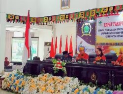 Sidang Parpurna Istimewa HUT Konawe. Ketua DPRD : Setiap Pembangunan Yang Kita Raih Saat Ini Adalah Hasil Kerja Keras Pendahulu.