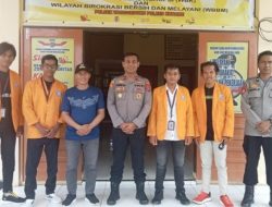 Polsek Wonggeduku Terima Kunjungan Mahasiswa KKN Dari UHO