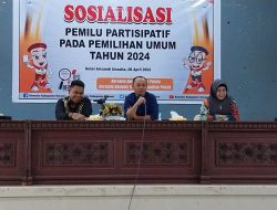 Bawaslu Konawe Gelar Sosialisasi Pemilu Partisipatif.