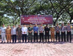 Kapolres Konawe Pimpin Apel Gelar Pasukan Operasi Ketupat 2023.