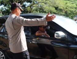 Kawal Arus Balik Mudik 2023, Polres Konawe Gelar Operasi Ketupat Anoa.