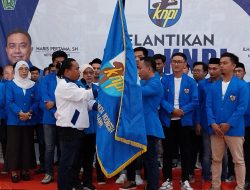 Dilantik, Ilham Kiling Nakhodai DPD KNPI Kabupaten Konawe 2023-2026.