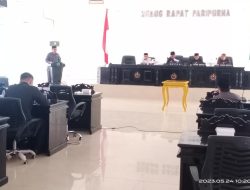 DPRD Konawe Gelar Rapat Paripurna Penyerahan Raperda.
