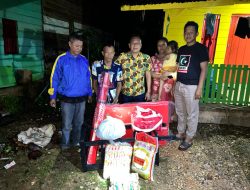 Dinsos Konawe Salurkan Bantuan Korban Kebakaran Rumah di Desa Asaki