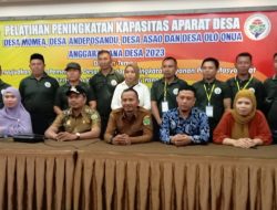 Tingkatkan Kapasitas Aparat Desa, Pemerintah Desa Andeposandu Gelar Pelatihan.