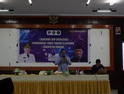 Pemerintah Kabupaten Konawe Launching Penggunaan TTD Elektronik.