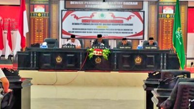 DPRD Konawe Gelar Rapat Paripurna Istimewa Dengar Pidato Kenegaraan Presiden.