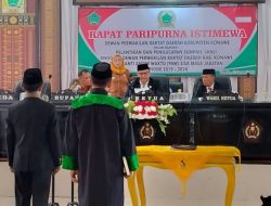 Ketua DPRD Konawe Lantik Anggota PAW Fraksi PBB 