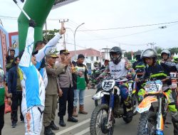 Pj Bupati Konawe Lepas Peserta Trail Adventure Jelajah Alam 