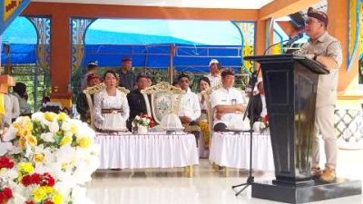 PJ Bupati Konawe Hadiri Perayaan Melasti Umat Hindu DI Bendung Wawotobi.