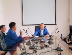 Pimpin Rapat, Ardin Bakal Evaluasi Kinerja Pengurus DPD PAN Konawe.