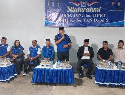 Ketua DPD PAN Konawe Roadshow Di Amonggedo, Ratusan Simpatisan Dan Kader Hadir.