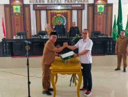 DPRD Konawe Gelar Rapat Paripurna Penerimaan Dua Raperda