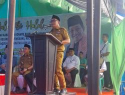 Hadiri Silahturahmi Di Abuki, Pj Bupati Konawe Pastikan Jalan Latoma-Routa Di Kerja.