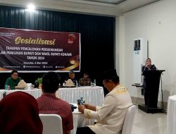 KPU Konawe Sosialisasikan Tahapan Pencalonan Perseorangan Pilkada 2024.