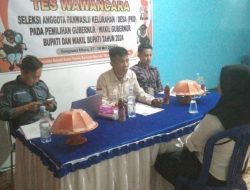 Panwascam Tongut Umumkan PKD Pilkada Konawe 2024, Ini Daftar Nama Yang Lulus.