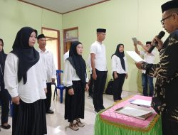 Panwascam Tongauna Gelar Pelantikan Dan Bimtek PKD Terpilih.