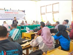 Kembali, Dikbud Konawe Gelar Bimtek Dan Simulasi Web ANBK Di Zona 7.