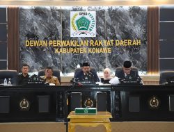 Dewan Konawe Gelar Rapat Paripurna Penyampaian LKPJ Kepala Daerah Tahun 2024