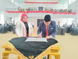 DPRD Konawe Paripurna Pengesahan dan Pengangkatan Calon Kepala Daerah Konawe Terpilih 2025-2030