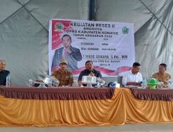 Ketua DPRD Konawe Gelar Reses di Kecamatan Uepai