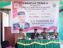 Masa Reses II Majenuddin Gelar Reses di Kecamatan Wawotobi