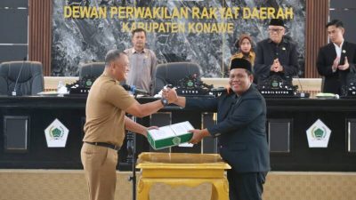 DPRD Konawe Gelar Ranpur Penyerahan LKPJ Bupati Konawe Tahun 2025