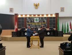 Serahkan Hasil Bahsan LKPJ Bupati Konawe 2025, DPRD Tinggalkan Beberapa Catatan Pelayanan Publik